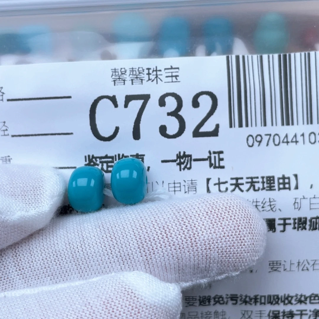 *****绿松石未镶嵌颈饰