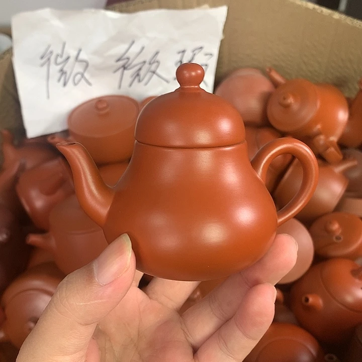 原矿朱泥茶壶茶具家用110