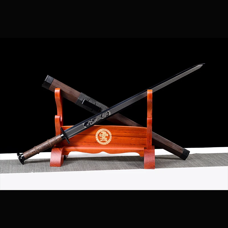 行云龙泉正品刀剑汉剑高锰钢制造一体设计收藏冷兵器未开刃