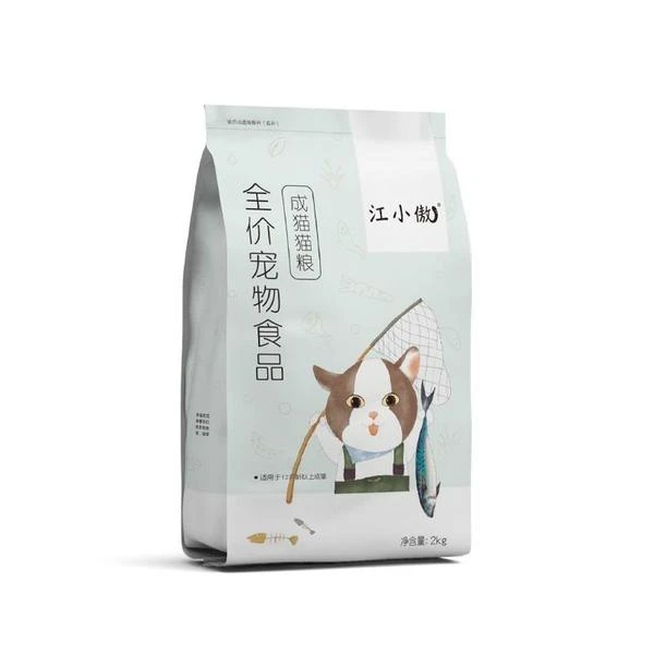 江小傲全价成猫粮2kg