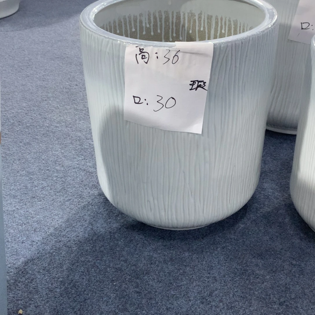 高温陶瓷花盆微瑕