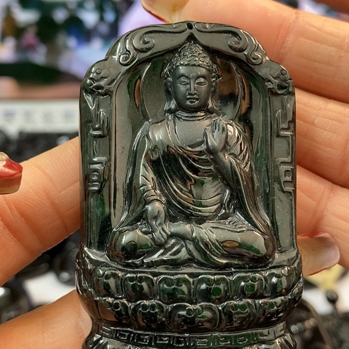 翡翠吊坠(不含链)未镶嵌彩*南032