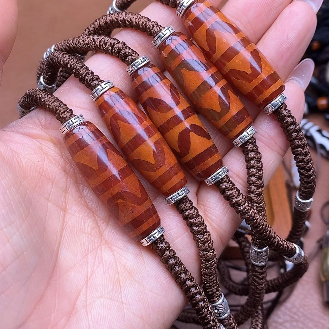 玛瑙/玉髓颈饰未镶嵌多样性发其一