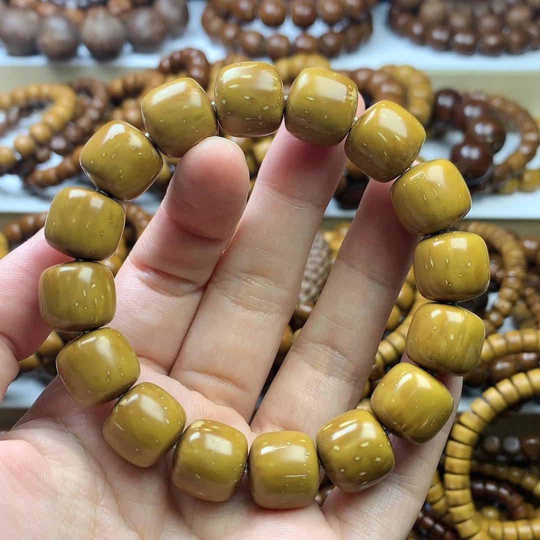 【闪购商品】紫金鼠手串14*13.5实心老型花皮