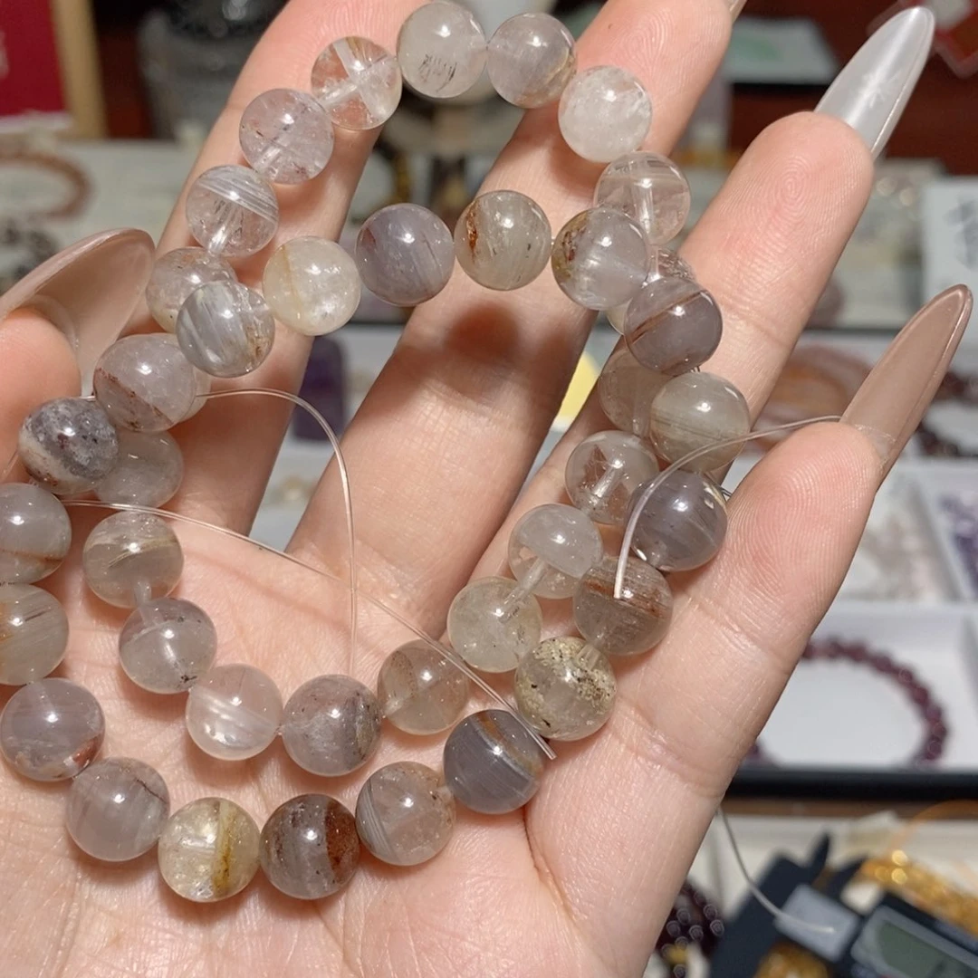 水晶手串未镶嵌幽灵
