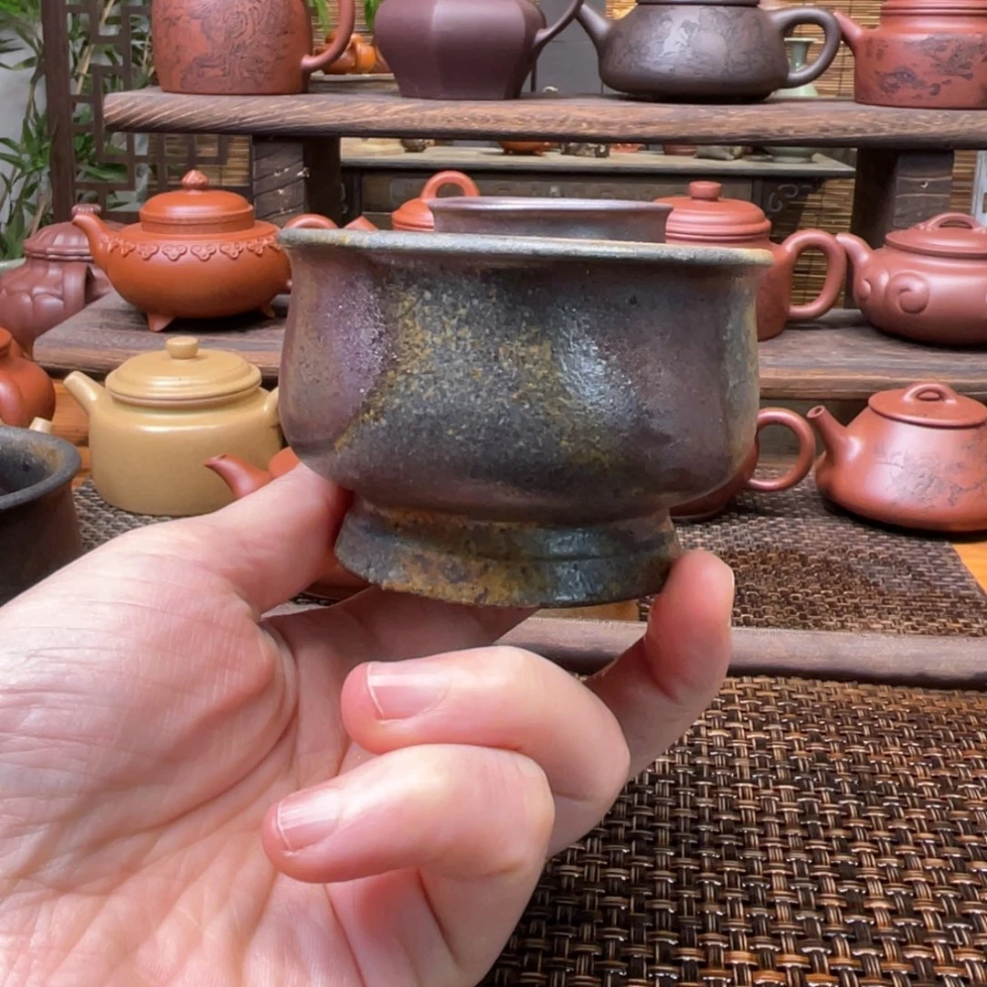 紫砂茶壶宜兴原矿紫砂手工制120