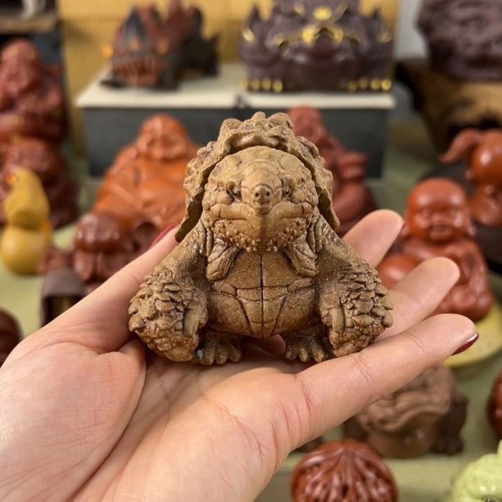 紫砂茶宠紫砂鳄龟