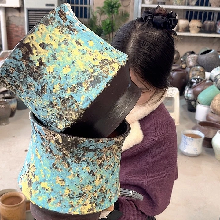 正品口20高21花盆……