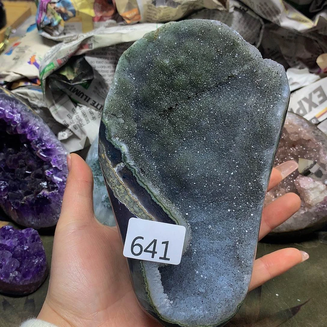 紫晶大型摆件（非配饰）未镶嵌行***头