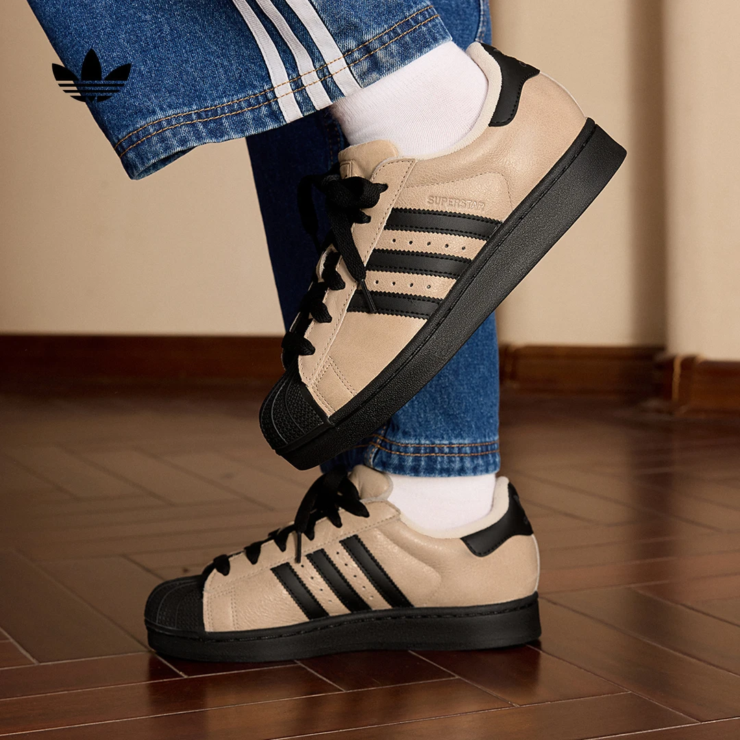 SUPERSTAR II W经典贝壳头板鞋女新款adidas阿迪达斯三叶草IH6661