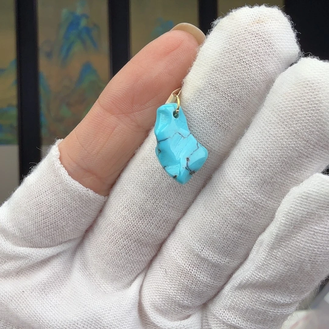 绿松石未镶嵌珠宝奇石