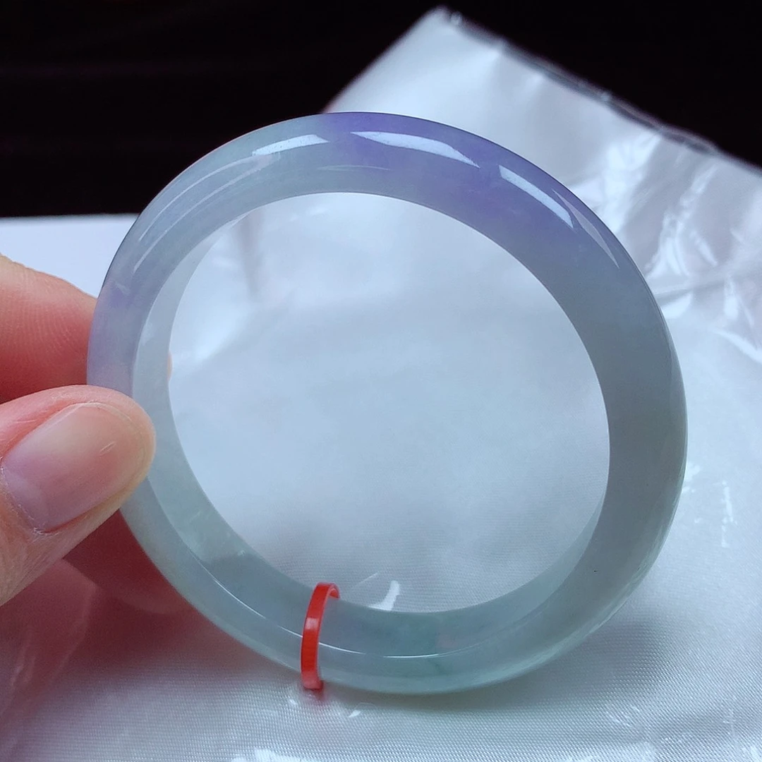 翡翠手镯未镶嵌54-55圈