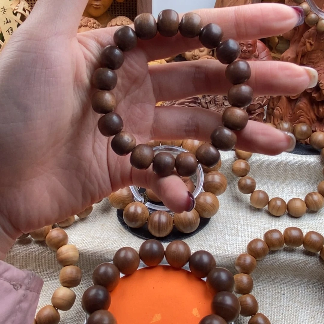 檀香木手串/手链迈索尔，老山檀香，奶香10.11
