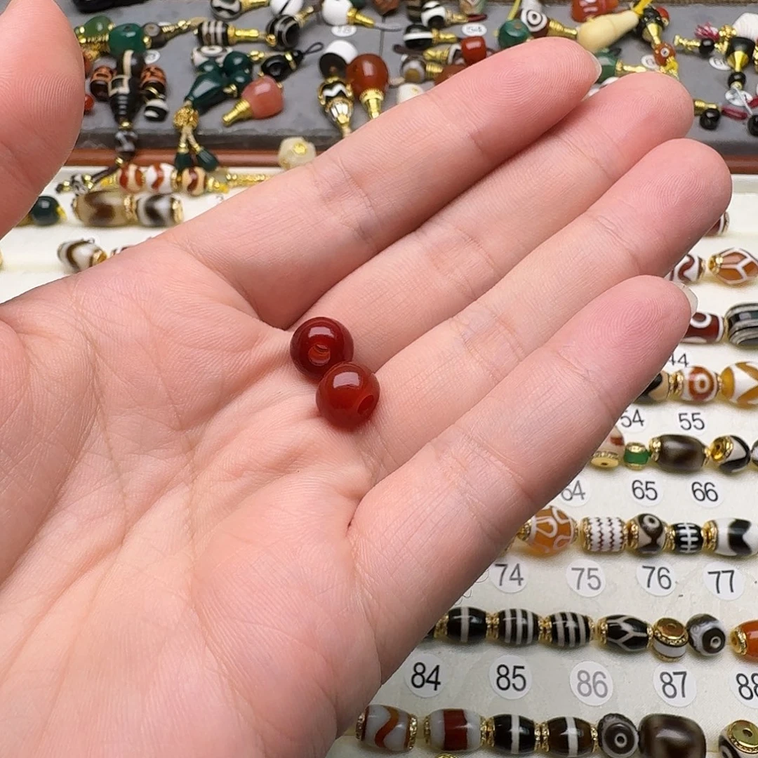 黑****玛瑙/玉髓未镶嵌单颗