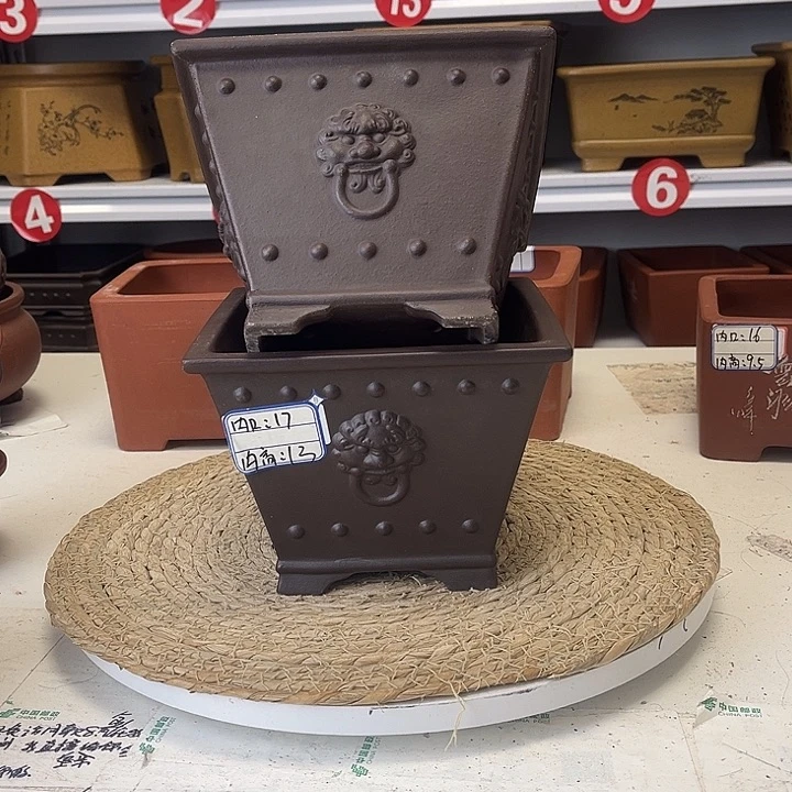 紫砂花盆紫砂艺术