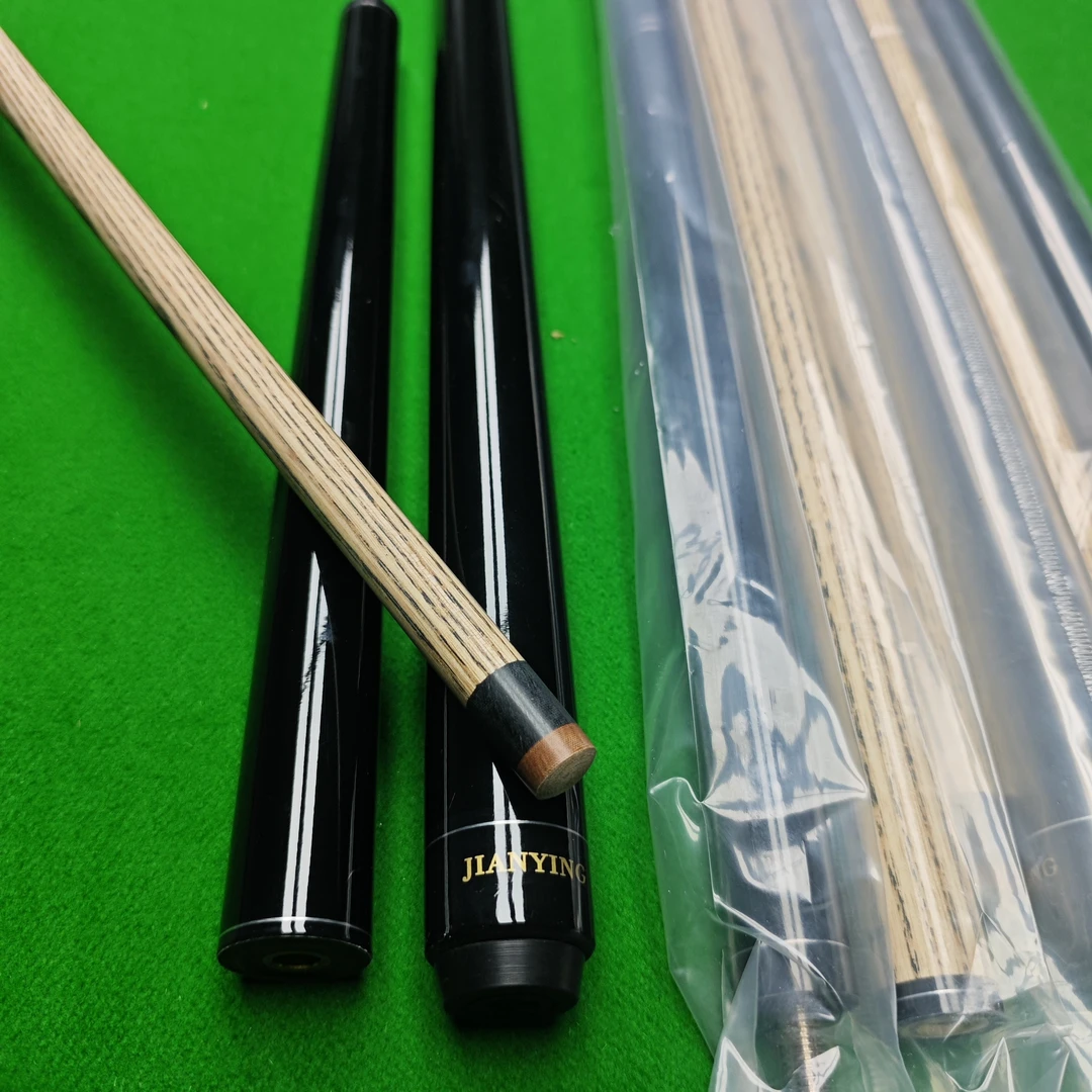 美式健英冲跳一体黑八桌球杆专业开球杆扎杆电木皮头打台球神器