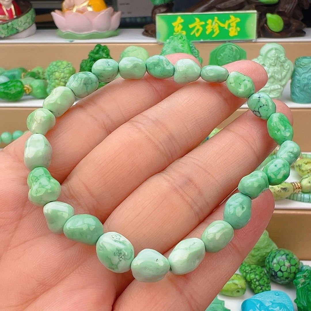 未镶嵌绿松石项链