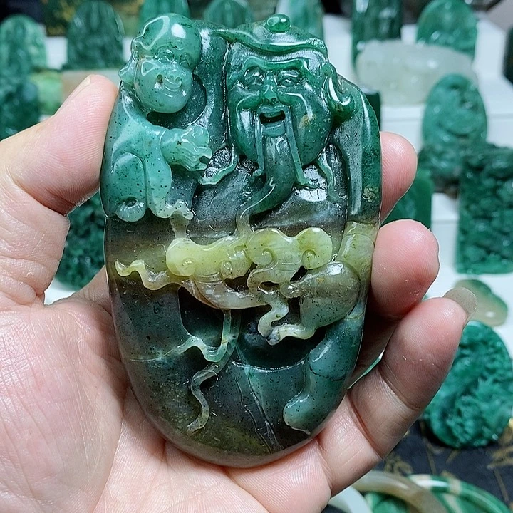 未镶嵌独山玉颈饰