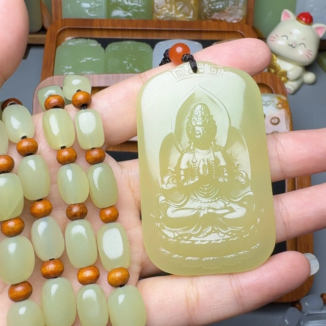 零*℃新疆昆仑山脉料观音牌