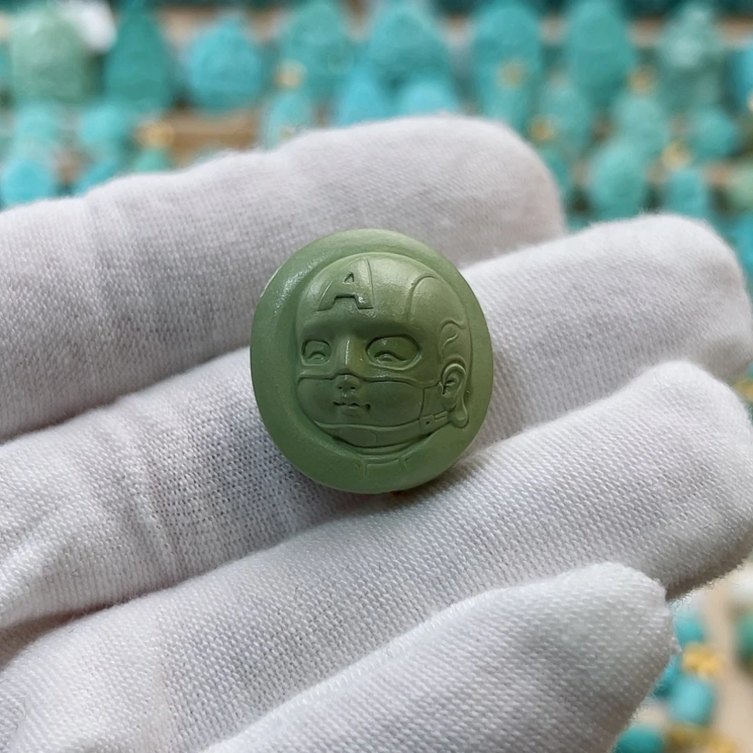 绿松石珠宝奇石未镶嵌