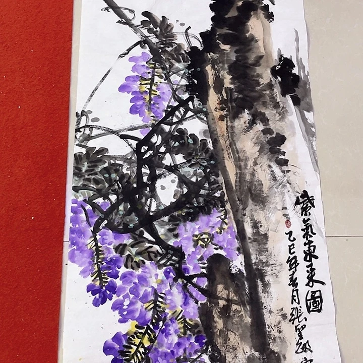 国画张圣敏先生纯手绘作品