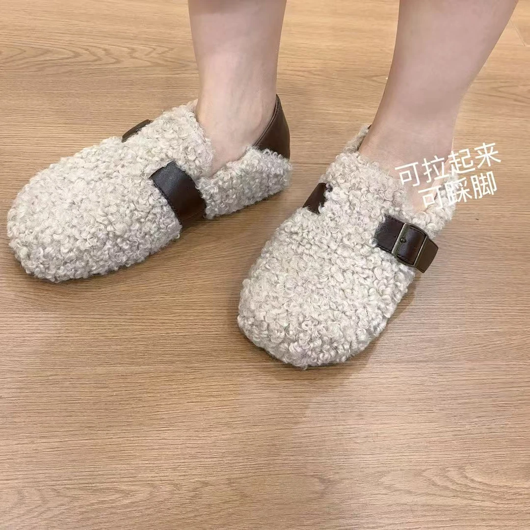 【毛绒豆豆鞋】小允姐姐2025新款时尚高级休闲鞋