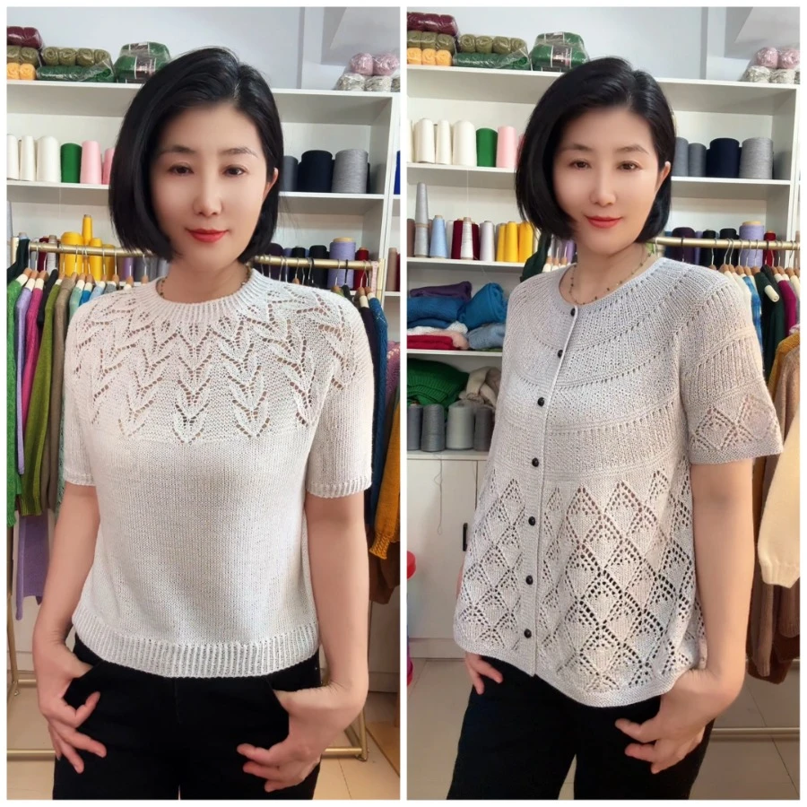 燕尾育克半袖，育克娃娃服，两款教程