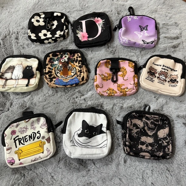 10*10cm 潮款小挂包零钱包