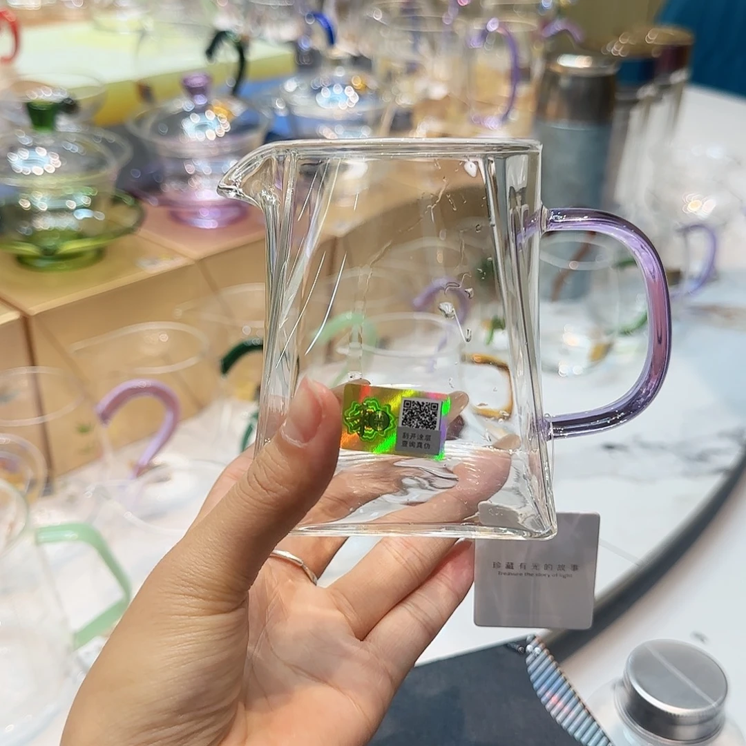 禾器浅紫色瀚然公道杯