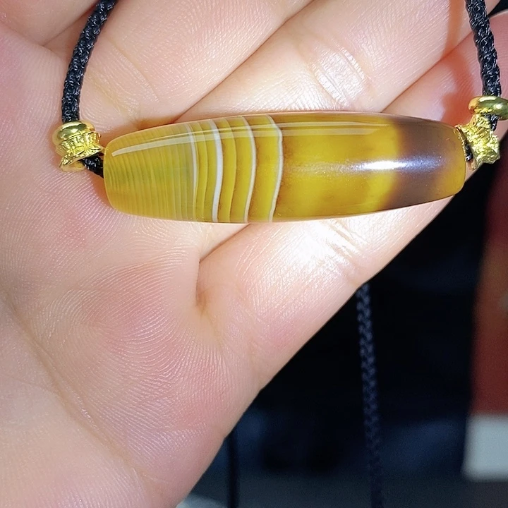 玛瑙/玉髓颈饰合金