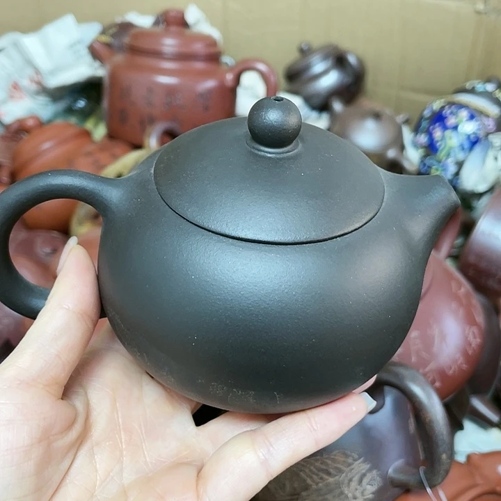 紫砂茶壶原矿手工制作
