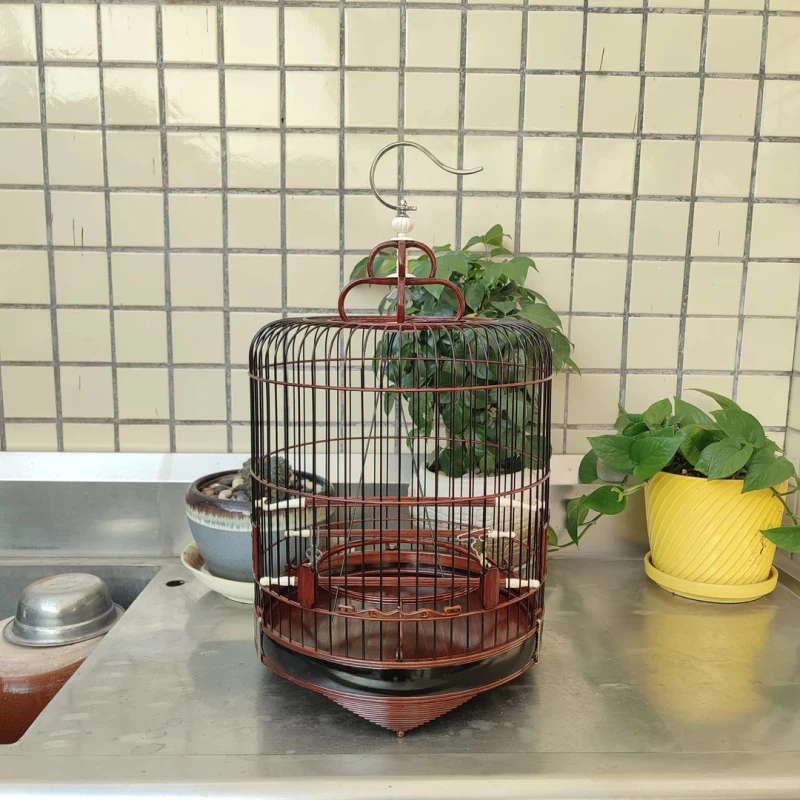 56/60枝黑枝生漆牛骨广笼小黑白仙鹟歌鸲玉鸟大金黄蓝燕活底手工