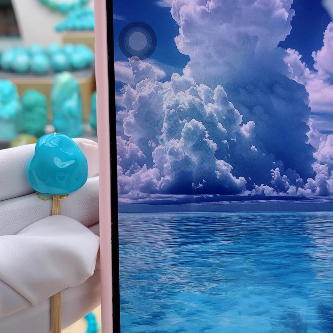 未镶嵌绿松石挂件