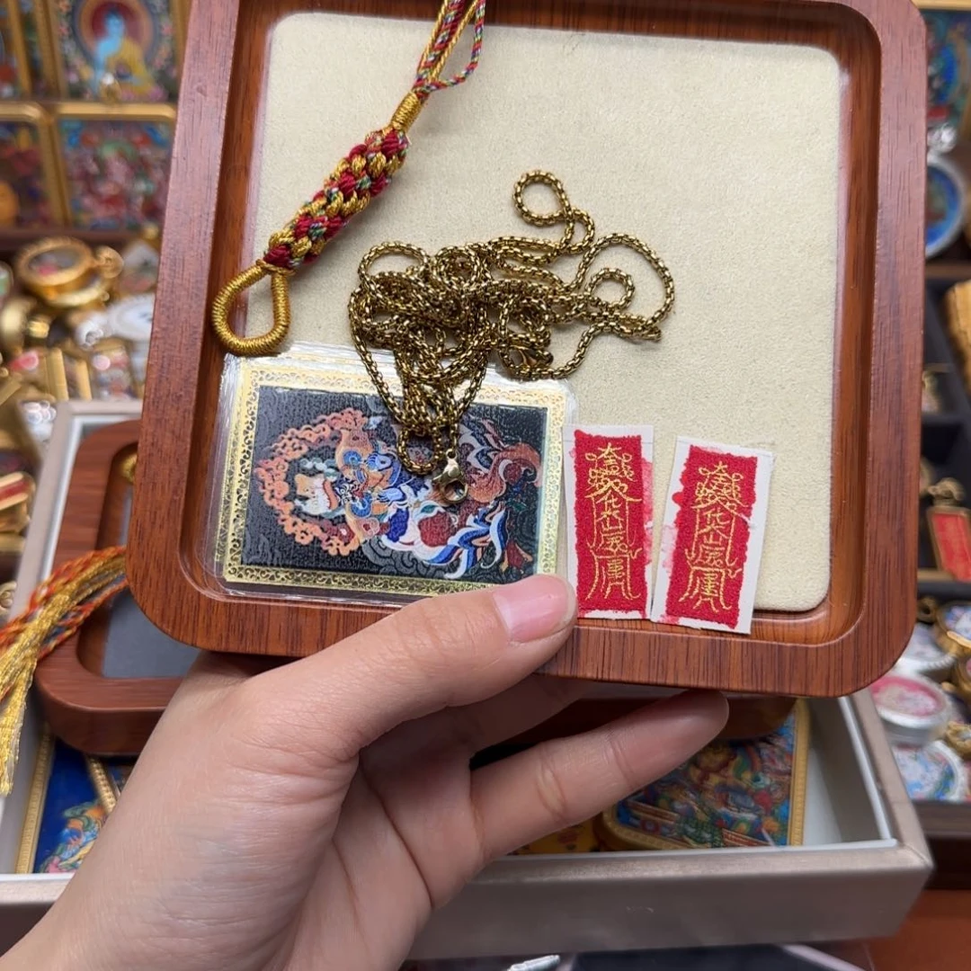 吊坠A****?古祥手绘唐卡