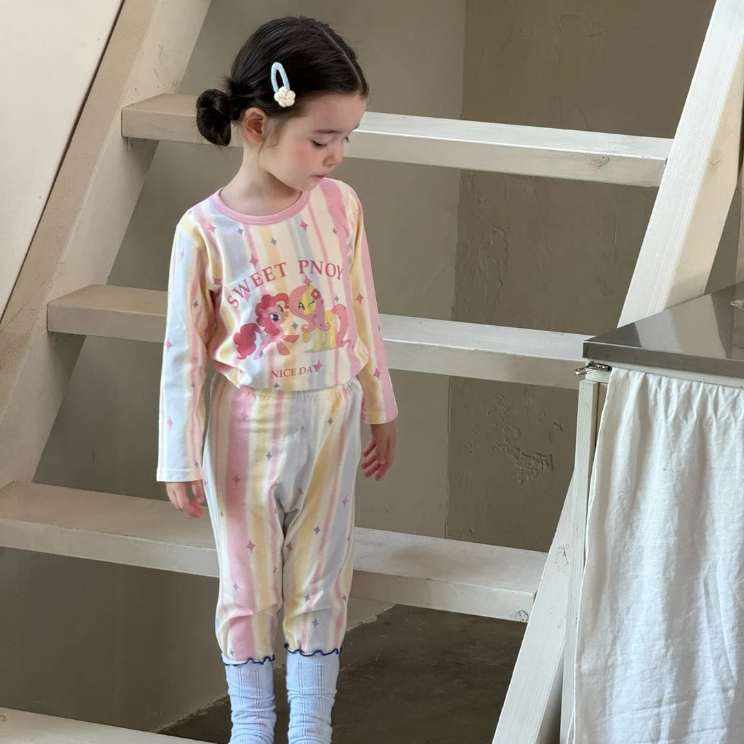 2025款男童女童家居服秋冬套装GLK2501