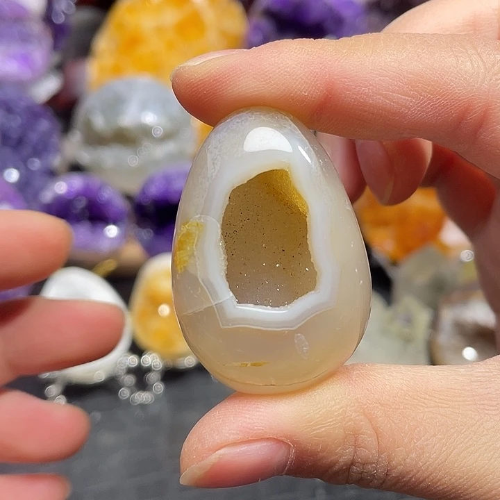 水晶未镶嵌珠宝半成品