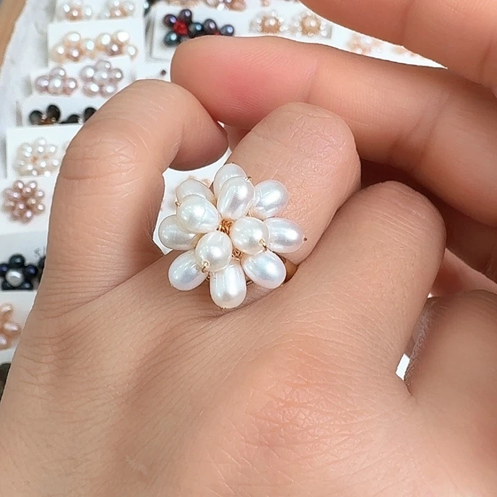 戒指淡水珍珠未镶嵌