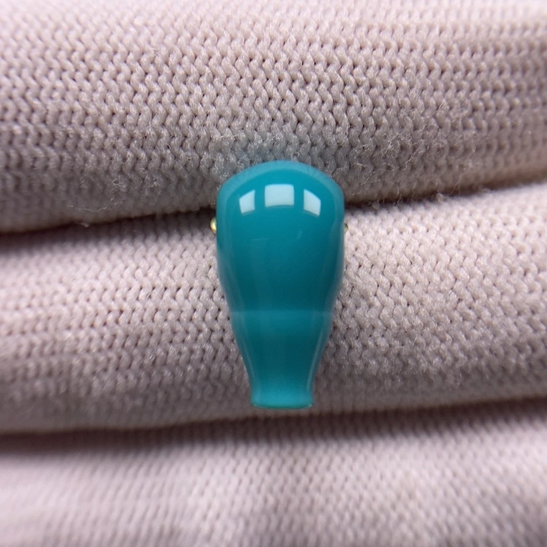 未镶嵌绿松石西施壶三通8.5mmAA878