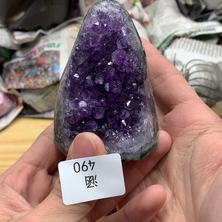 紫晶乌拉圭未镶嵌