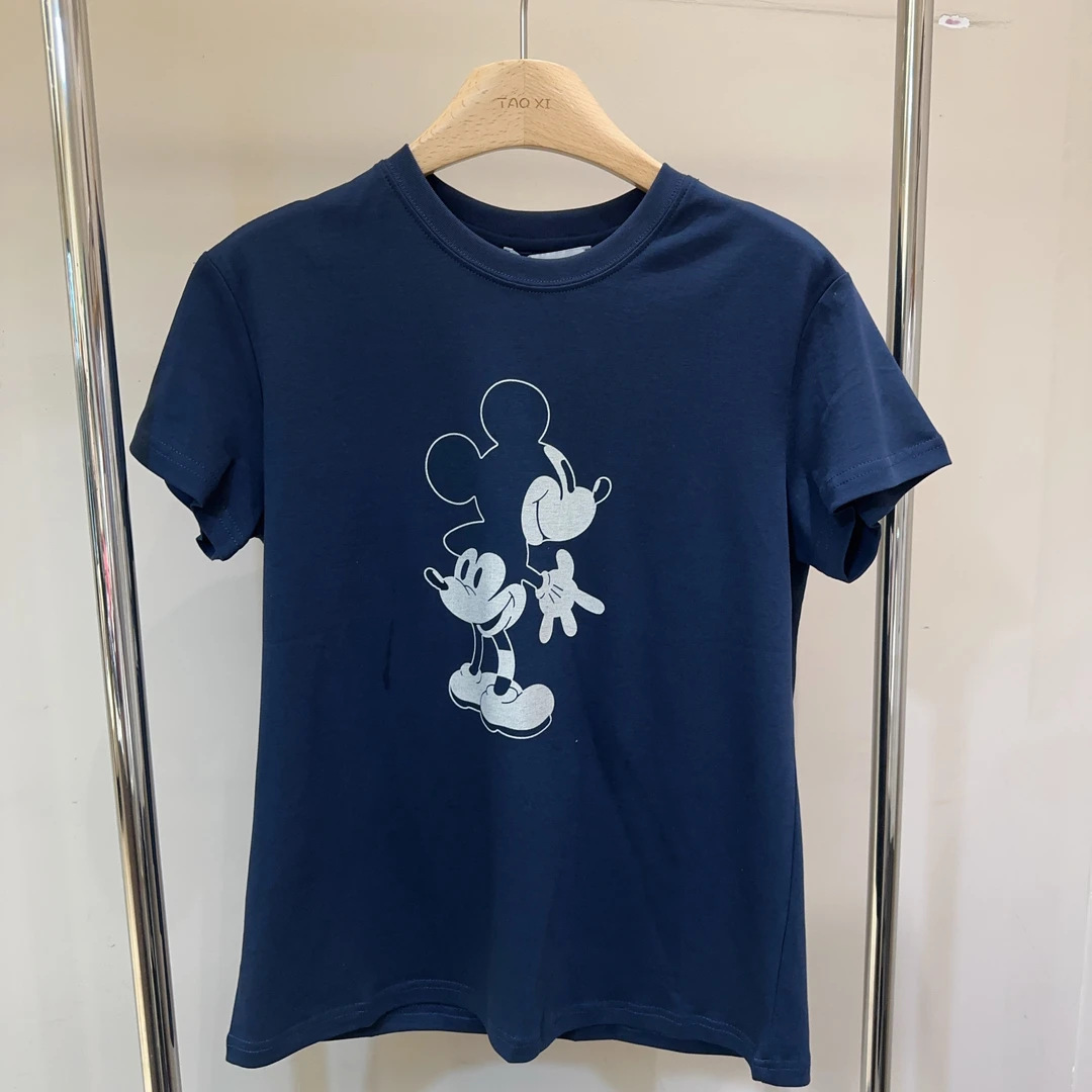 2025夏季新款休闲百搭米奇短袖