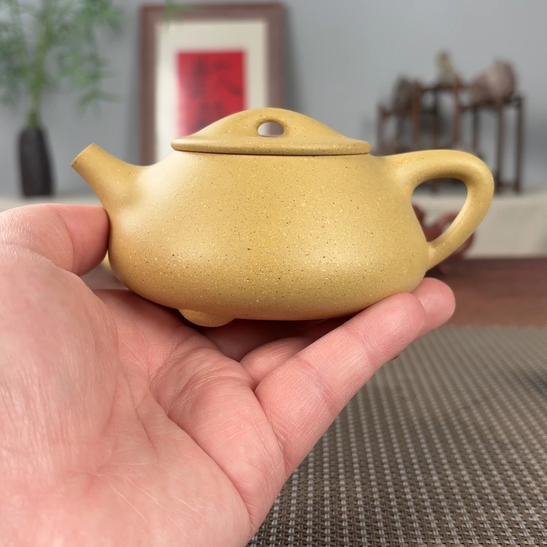 紫砂茶壶黄龙山原矿紫砂壶230