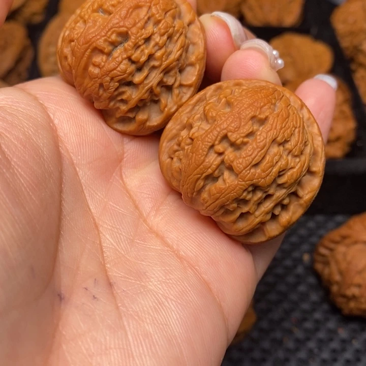 吊坠文玩核桃秦岭野生43