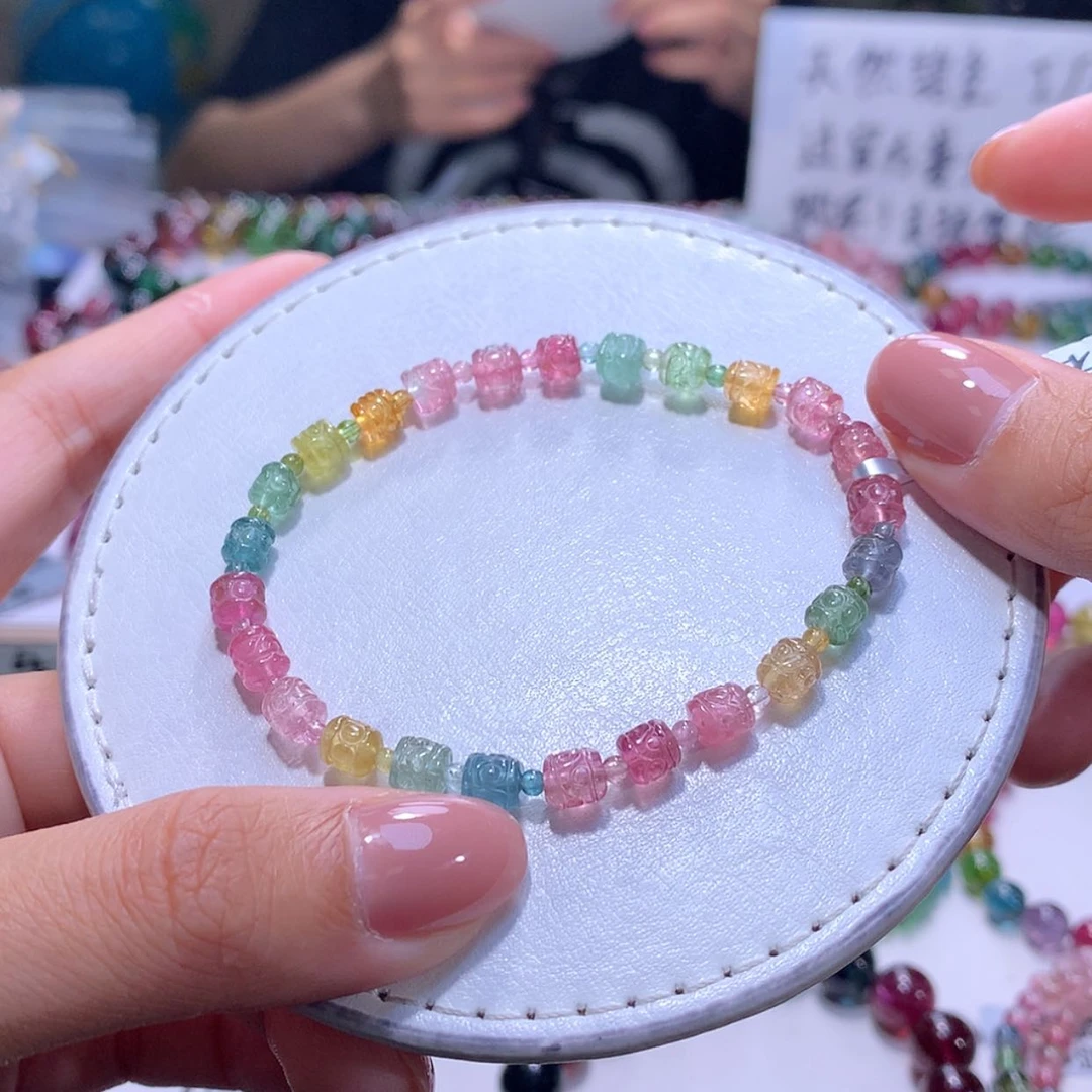 【闪购商品】未镶嵌手串碧玺5.1m