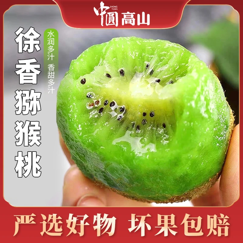 【催熟食用】陕西徐香猕猴桃奇异果产地直发当季新鲜水果维c水果