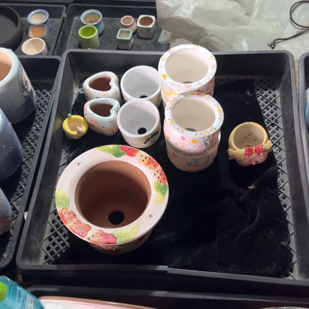 m****茶茉莉拍多肉花盆