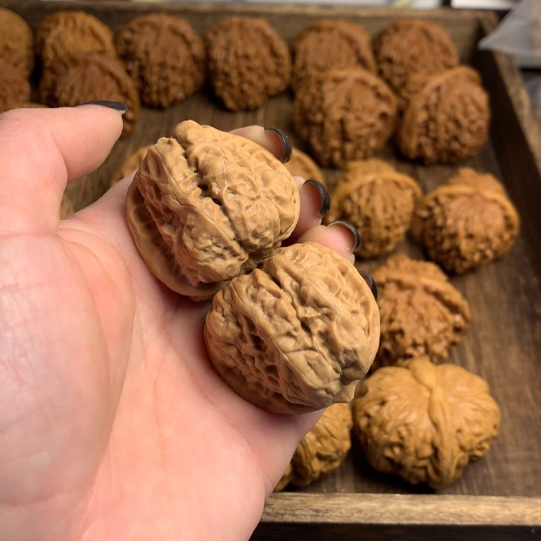 【闪购商品】文玩核桃吊坠忆**歌青蛙