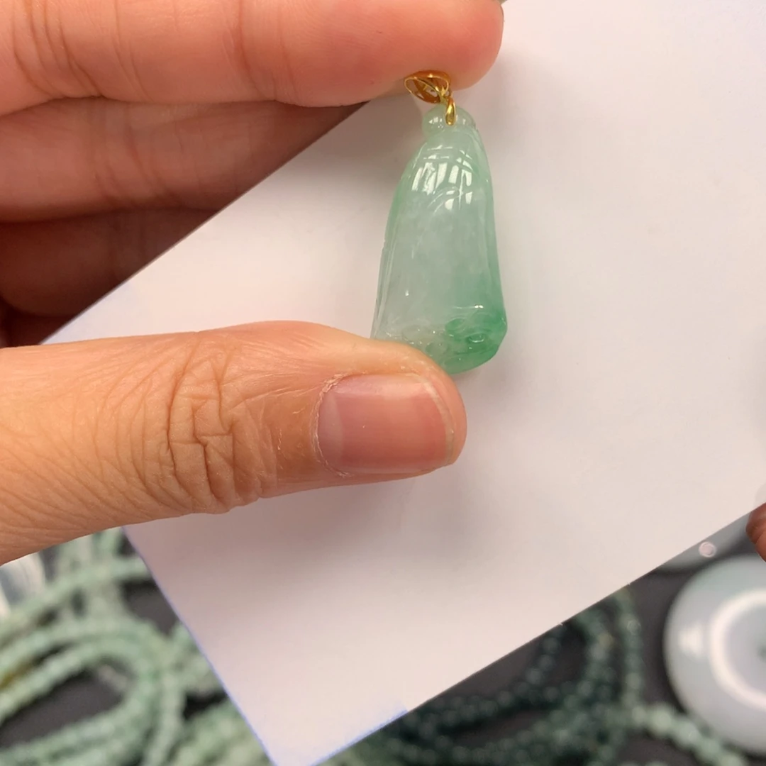 翡翠裸石纯天然a翡翠