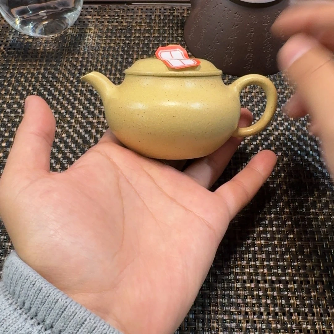 11号紫砂壶本山绿秋水瑕