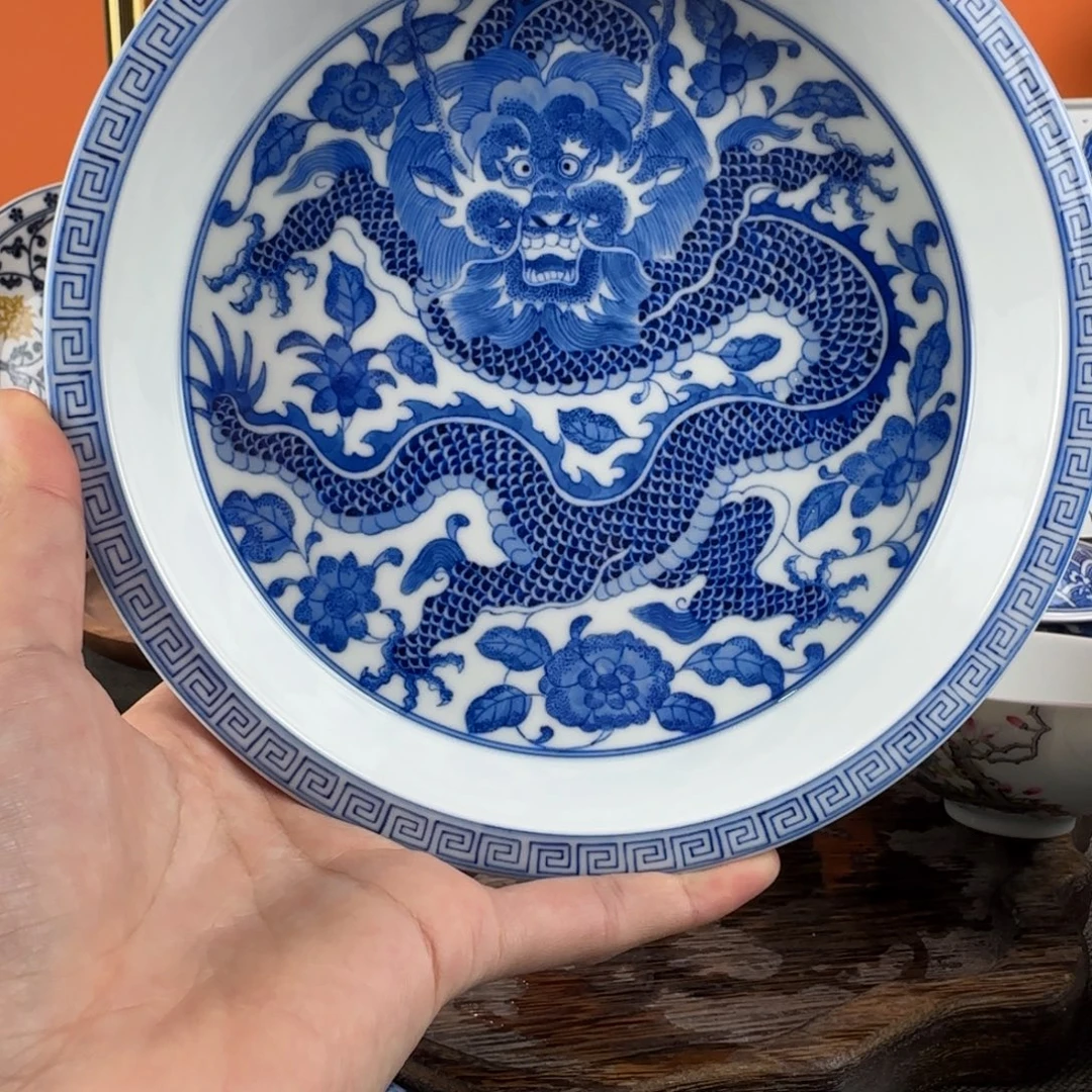 瓷片景德镇手绘青花瓷器260