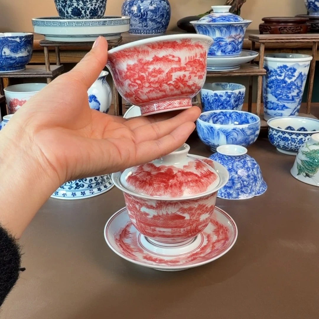 景德镇陶瓷手工手绘